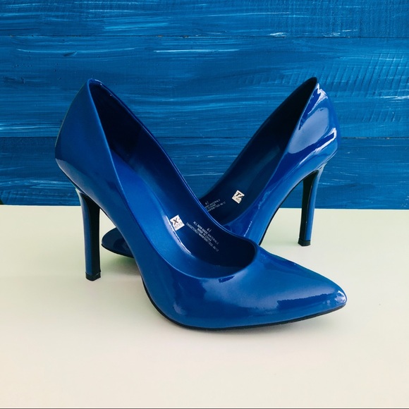 Shoes - Blue High Heels